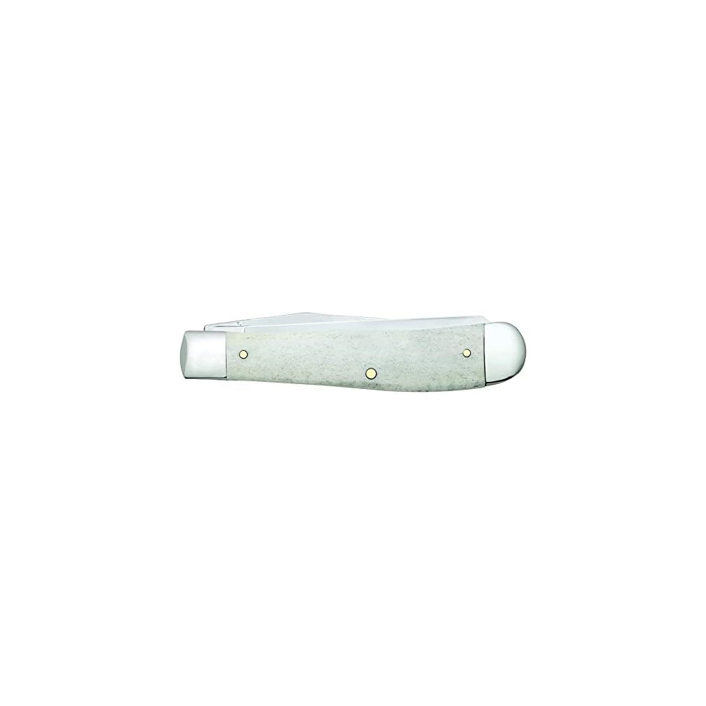 Cuchillo de bolsillo natural liso para huesos con escudo