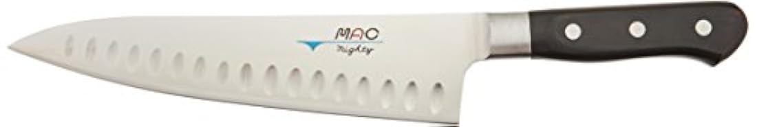 Cuchillo de chef profesional Mac Knife con borde hueco