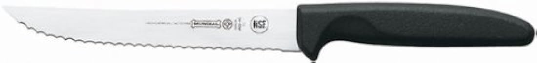 Mundial  cuchillo para rebanar, 6 - pulgadas, negro