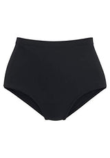 Traje de baño de cintura alta para mujer control de barriga