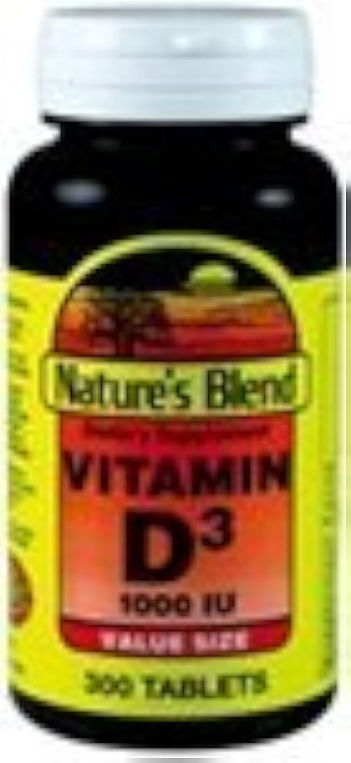 Nature's Blend Vitamina D3 1000 IU 300 tabletas