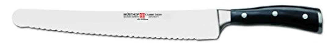 Wüsthof Classic Ikon, cuchillo 10-Pulgadas  Negro