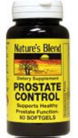 Mezcla de la naturaleza próstata Control 60 softgels