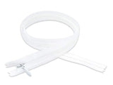 Único invisible beulon cierre YKK Ocultar (1 / Pack), 00030, 30 pulgadas, Blanco, 1, 1