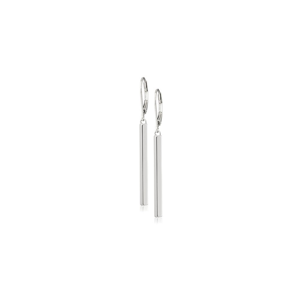 Aretes de plata esterlina con pendiente