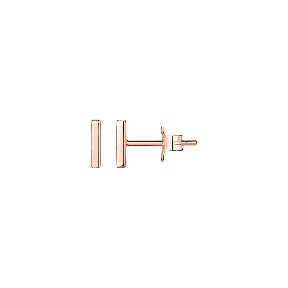 Aretes de plata  chapados en oro de 14 quilates