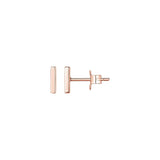 Aretes de plata  chapados en oro de 14 quilates