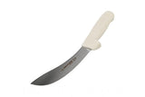 Cuchillo de piel de oveja con mango de poliéster blanco