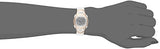 Reloj cronógrafo digital con correa de resina blanca