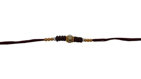 Conjunto de dos pulseras Rakhi, Stone y Moti. Rakhi