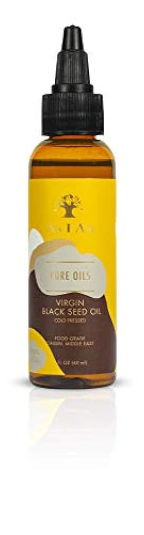 As I Am Pure Oils Aceite de semilla negra virgen 2 oz