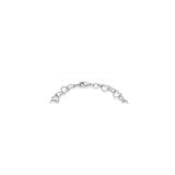 Pulseras de plata de ley italiana con cadena de eslabones