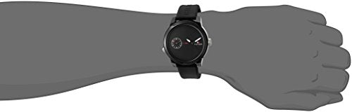 Reloj casual de cuarzo y caucho