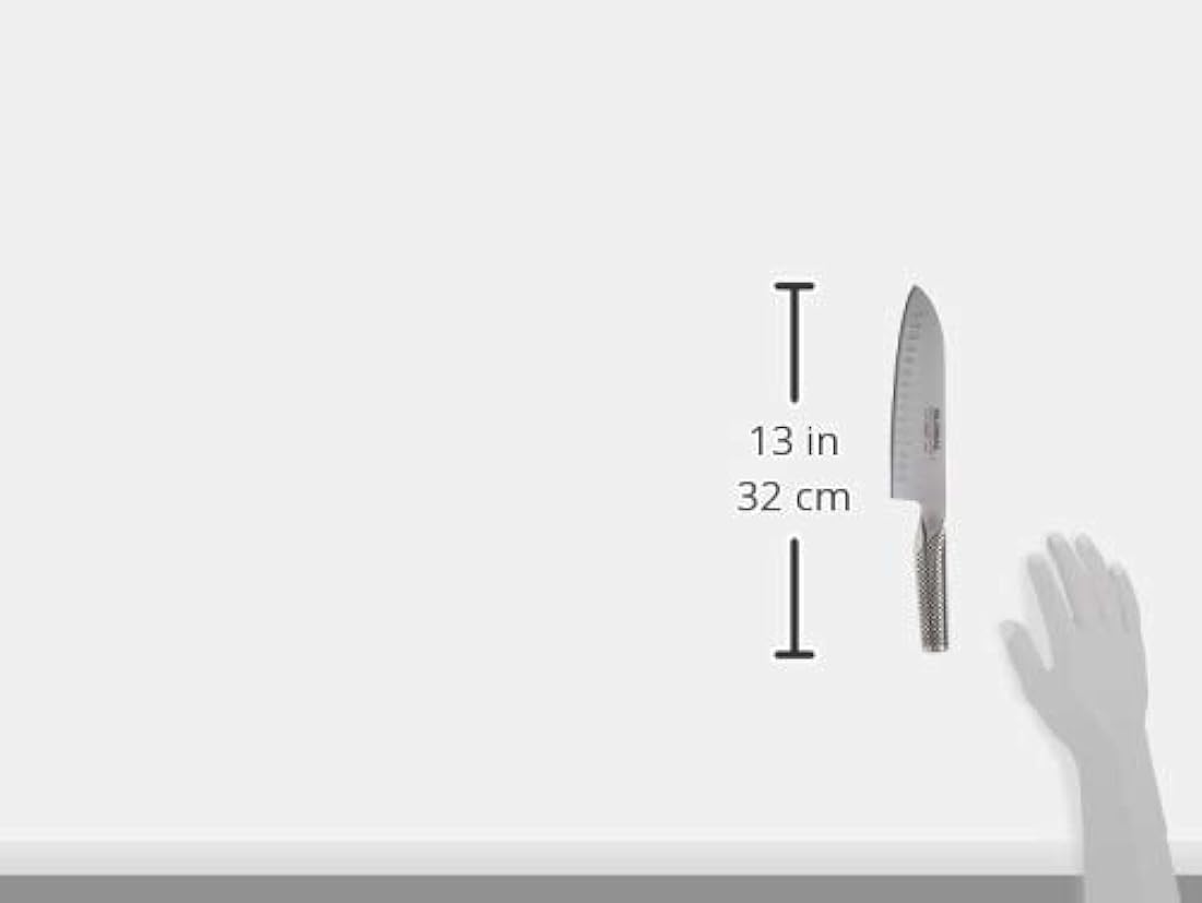 Global – Cuchillo Santoku Granton