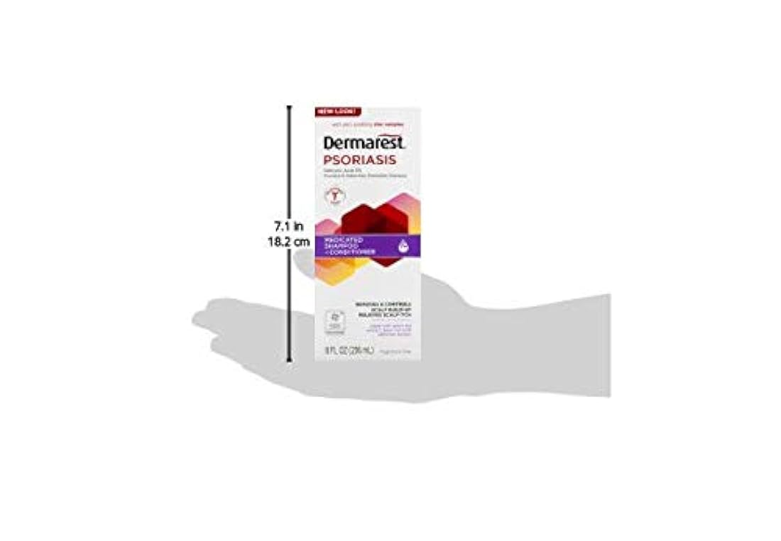 Champú y acondicionador medicados para psoriasis