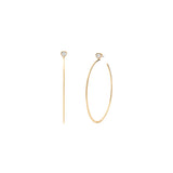 Aretes de acero inoxidable para mujer