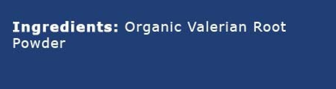 Organic Valerian polvo de raíz – Valeriana Officinalis¡