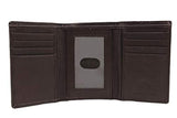 Cartera de cuero textura serpiente en caja de regalo