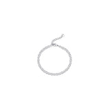 Pulseras y tobilleras ajustable chapada en oro de 14quilates
