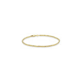 Pulseras de plata de ley 925 con corte de diamante