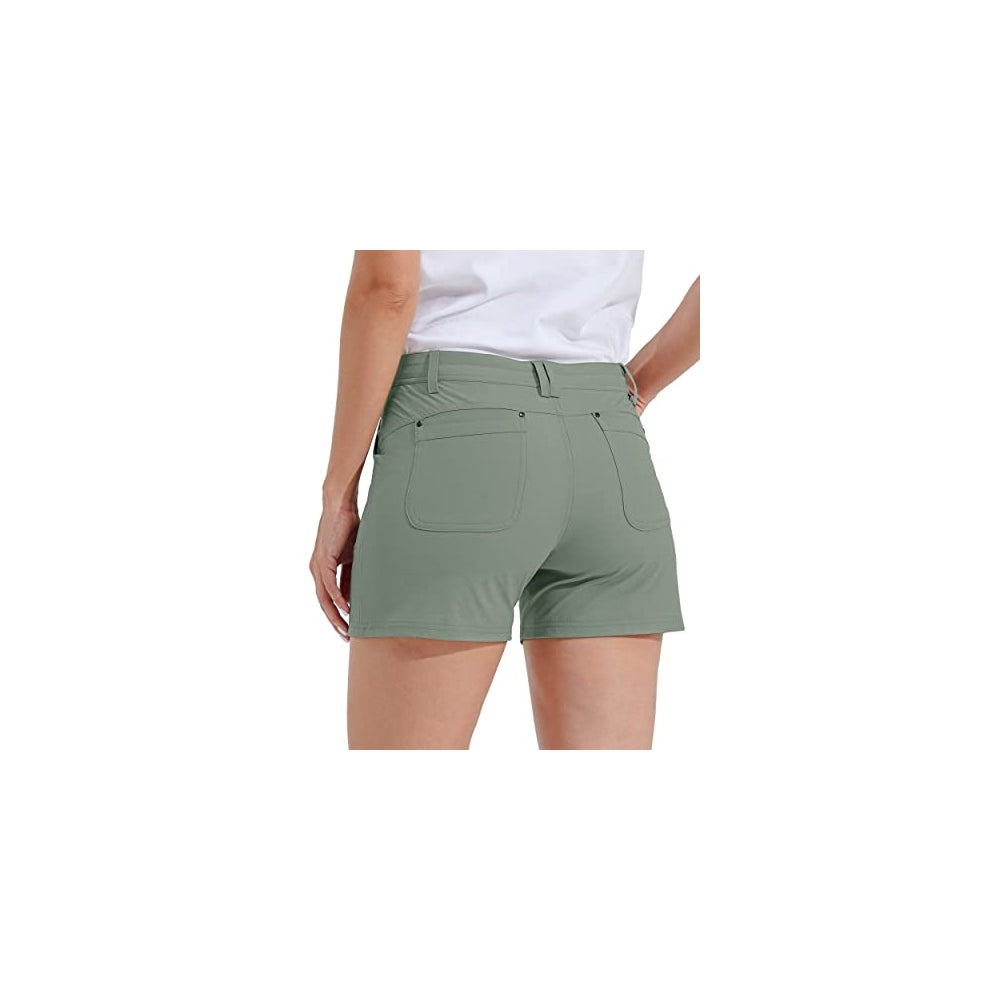 Shorts cortos de senderismo para mujer talla 4
