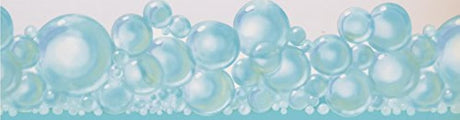 cenefa de papel pintado 15x 6.25 color verde turquesa