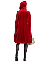 Disfraz de campana de equitación para mujer color rojo