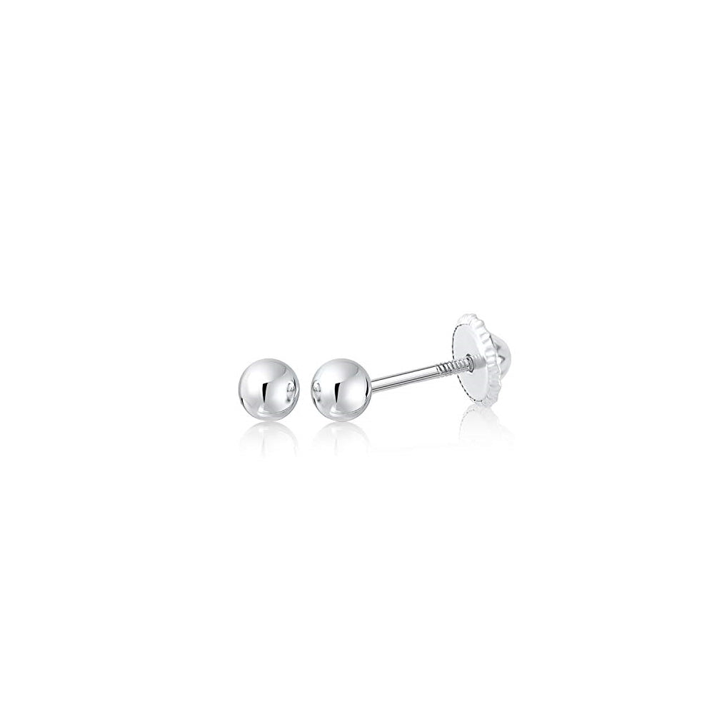 Aretes de diseño de bola para mujeres