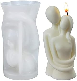 Molde de Silicona para Pareja de Amor - DIY Aromaterapia Mold