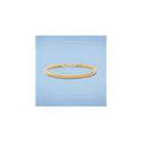 Pulseras italiana de eslabones cubanos de oro amarillo