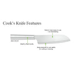 Rada cubertería Cocineros cuchillo, fabricado en EE. UU