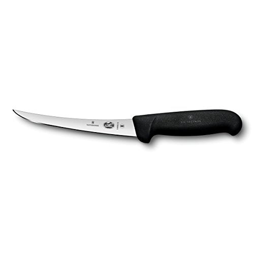 cuchillo curvo Pro de 6 pulgadas con hoja semi rígida