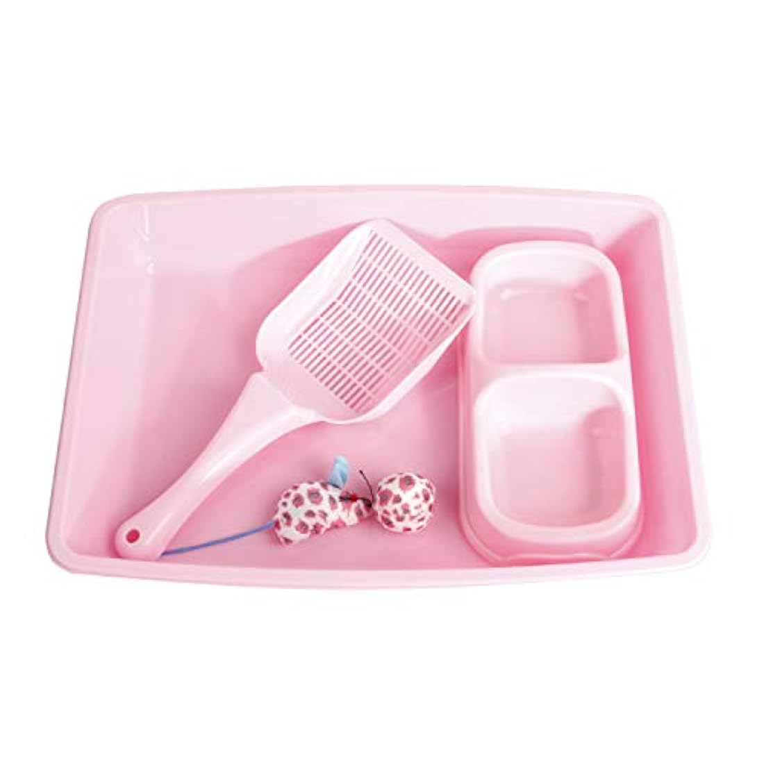 PAWISE Kit de iniciación para gatos, incluye 4 suministros para gatitos, ideal para gatitos pequeños, 14.5 x 10.5 pulgadas