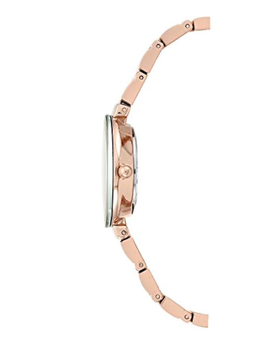 Anne Klein - Reloj de pulsera para mujer con diamantes