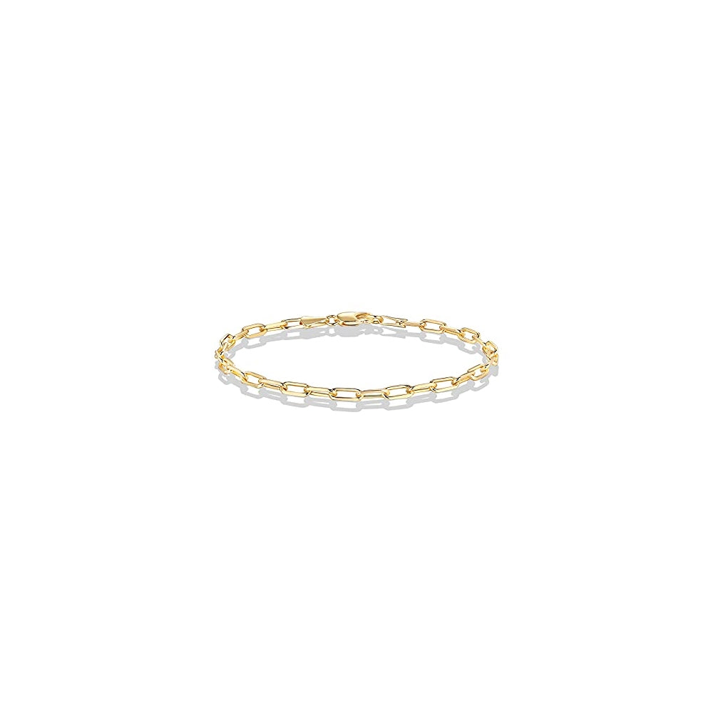 Pulseras ajustable chapada en oro para mujer
