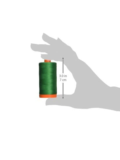 aurifil A1050 – 2870 Solid 50 W 1422 yd Verde Algodón