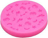 Molde de Silicona Mini Halloween, Ideal para Chocolates y Dulces