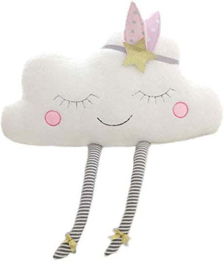Peluche de nube color blanco de 22.0 in. Plushland