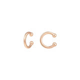 Aretes de plata para mujer