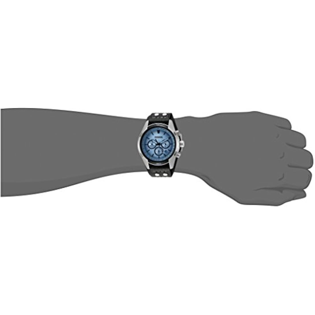 Reloj de pulsera casual de cuarzo acero inoxidable y cuero