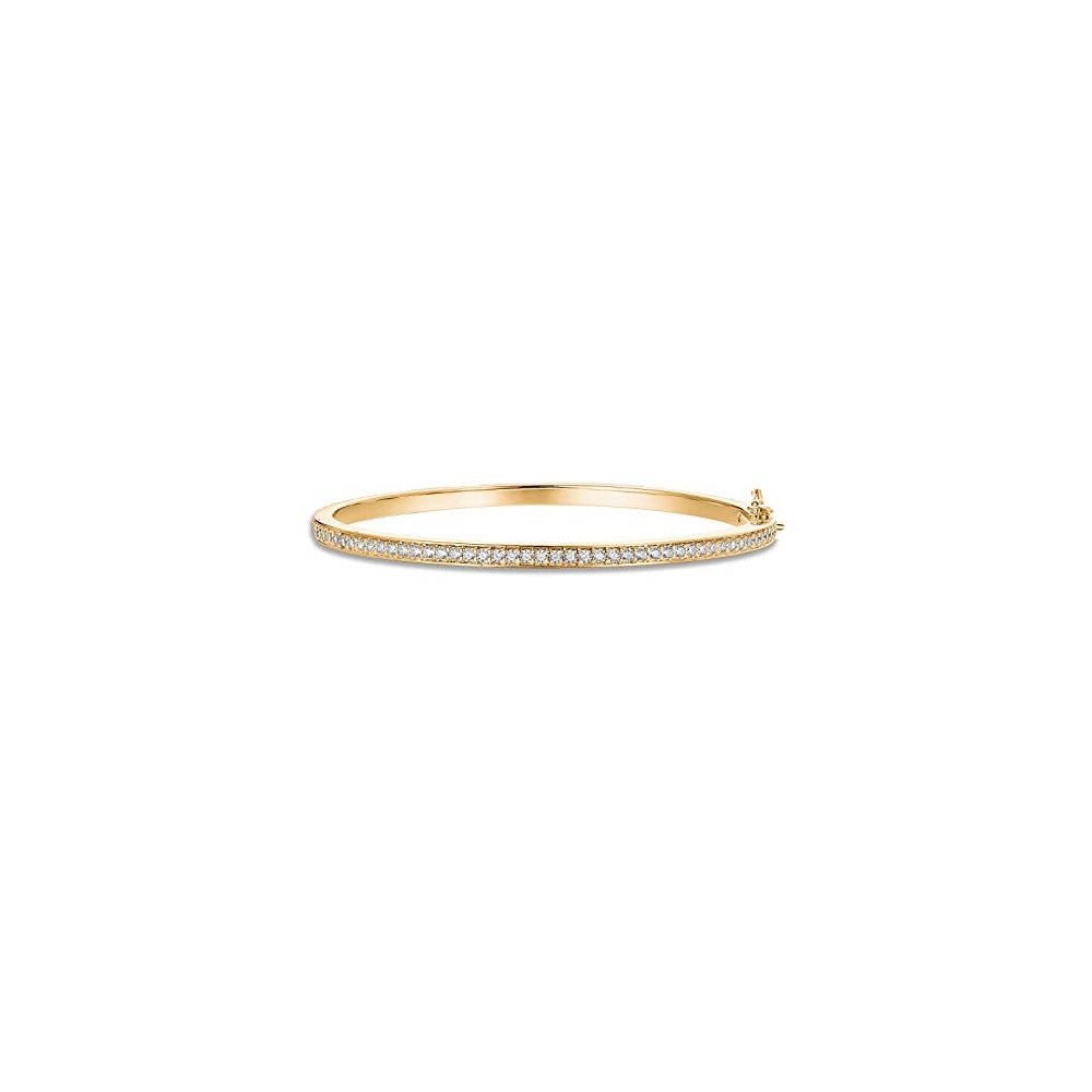 Pulseras y tobilleras clásica de tenis chapada en oro