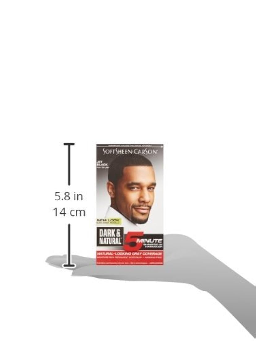 Color de pelo para hombres de SoftSheen Carson oscuro