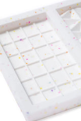 Molde de Chocolate Fancy Sprinkles, Silicona, 3 Cavidades