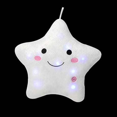 Peluches Almohadas de peluche con luz nocturna LED