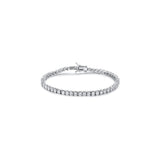Pulseras y tobilleras de tenis clásica chapada