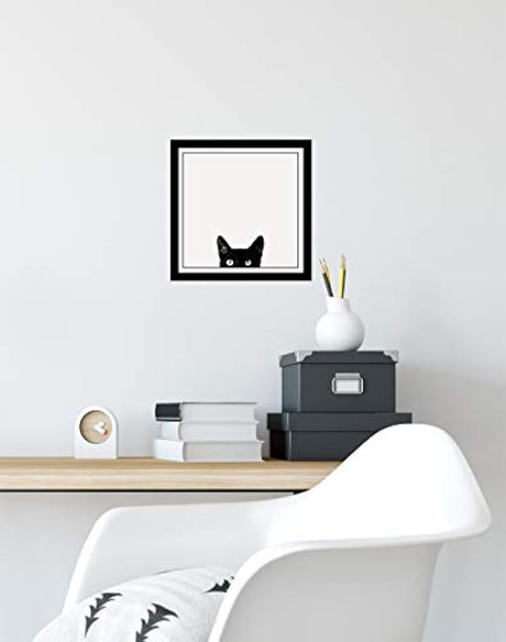 Póster enmarcado (Decoración de pared blanco y negro