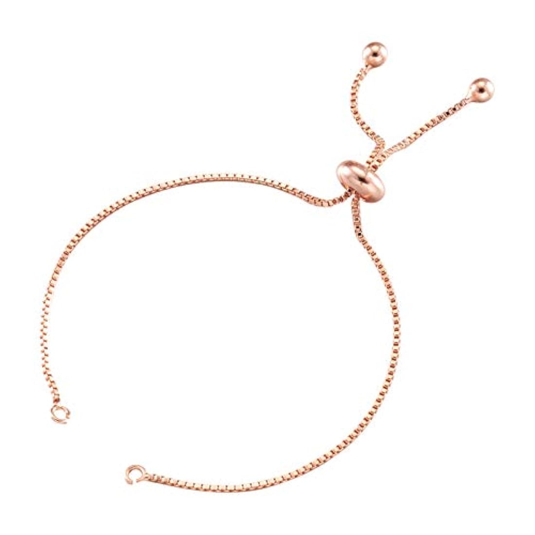 20 cadenas extensibles de latón ajustable de 8.7 in