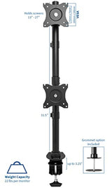 Montaje vertical para escritorio de computadora