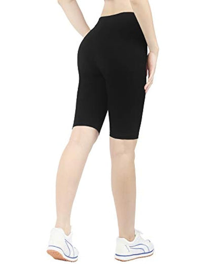 iloveSIA Pantalones cortos de yoga para mujer Leggings