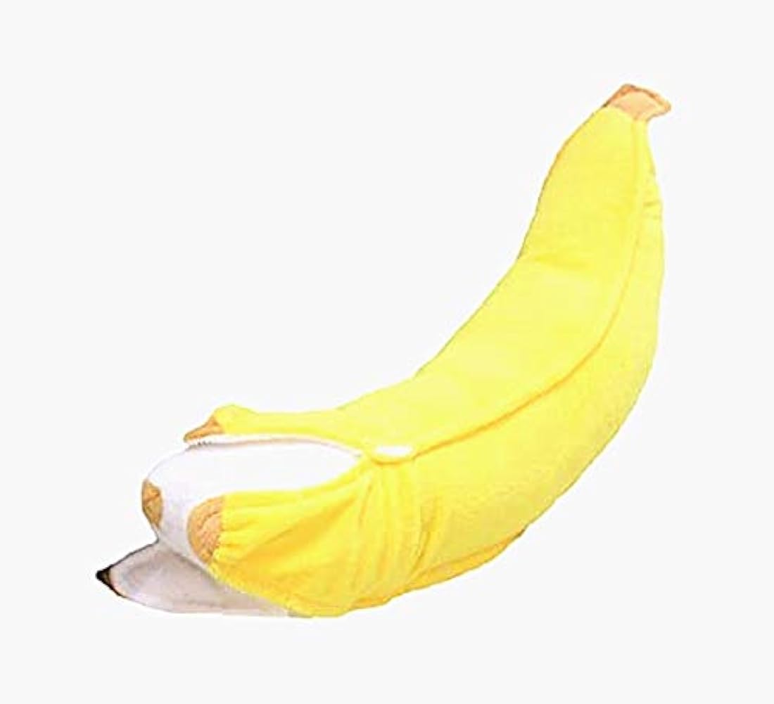 Peluches peluche de plátano pelada de 18.9 in
